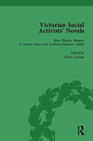 Cover of Victorian Social Activists' Novels Vol 3