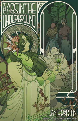 Book cover for The Absinthe Underground
