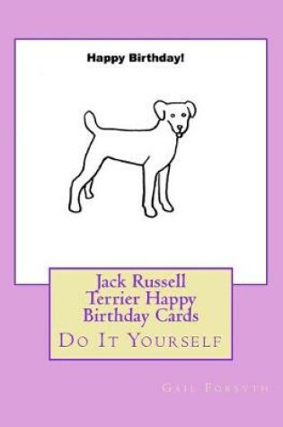 Cover of Jack Russell Terrier Happy Birthday Cards