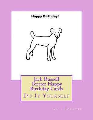 Book cover for Jack Russell Terrier Happy Birthday Cards