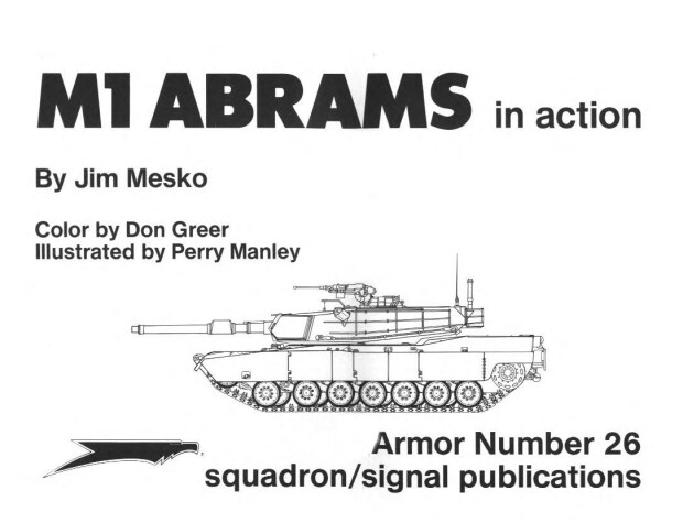 Cover of M1 Abrams in Action