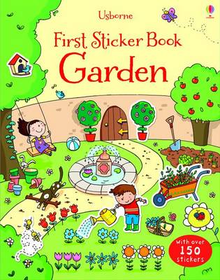 Book cover for Garden Sticker Book