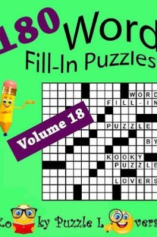 Cover of Word Fill-In Puzzles, Volume 18, 180 Puzzles