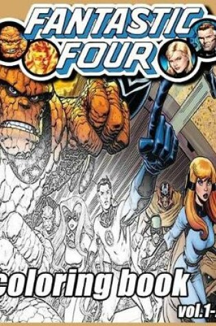 Cover of Fantastic Four Coloring Book Vol.1-2