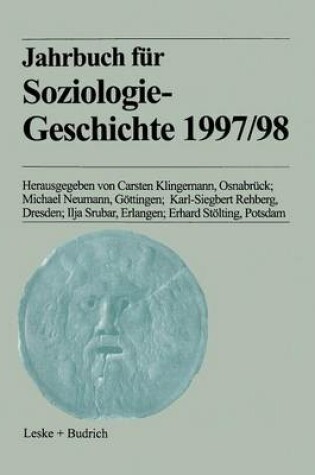 Cover of Jahrbuch für Soziologiegeschichte 1997/98