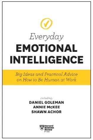 Cover of Harvard Business Review Everyday Emotional Intelligence