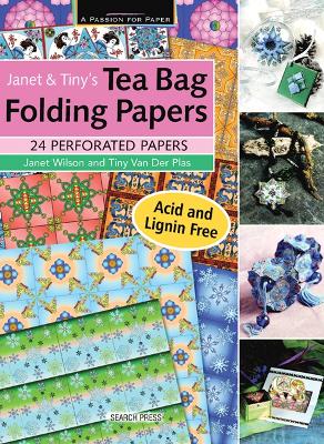 Book cover for Janet & Tiny's Tea Bag Folding Papers