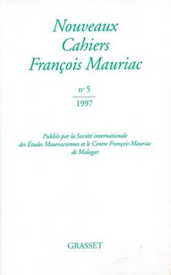 Book cover for Nouveaux Cahiers Francois Mauriac N05