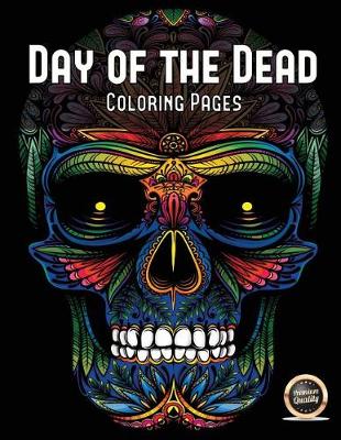 Book cover for Adult Coloring Book (Day of the Dead)