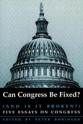 Book cover for Can Congress Be Fixed?