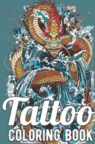 Cover of Tattoo Coloring Book