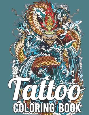 Cover of Tattoo Coloring Book