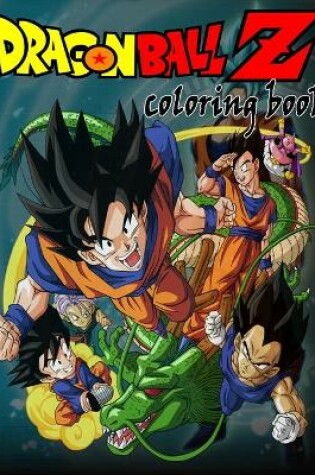 Cover of Dragon ball Z coloring book