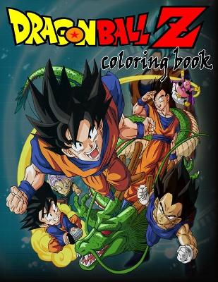 Book cover for Dragon ball Z coloring book