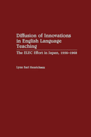 Cover of Diffusion of Innovations in English Language Teaching (Pbgpg)