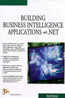 Book cover for Building Business Intelligence Applications with .Net