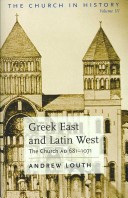 Cover of Greek East and Latin West