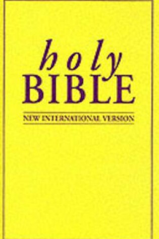 Cover of NIV Large Print Bible