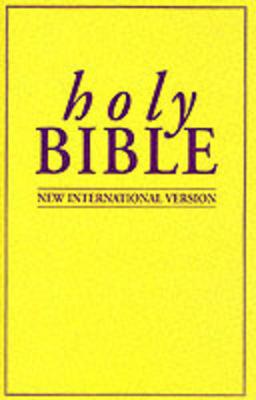 Book cover for NIV Large Print Bible