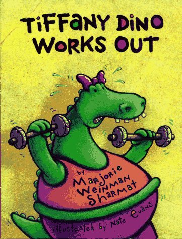 Book cover for Tiffany Dino Works out