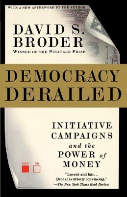 Book cover for Democracy Derailed