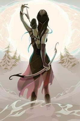 Book cover for Elven Maiden Archer Blank Book