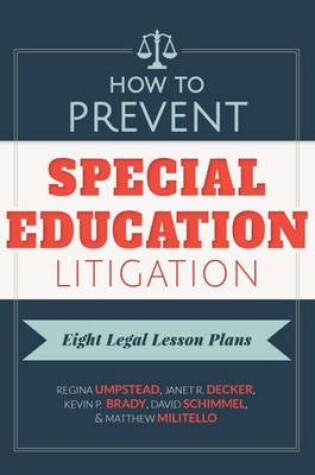 Cover of How to Prevent Special Education Litigation