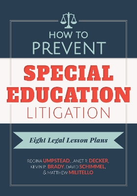 Book cover for How to Prevent Special Education Litigation