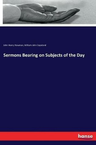 Cover of Sermons Bearing on Subjects of the Day