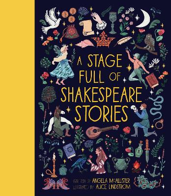 Book cover for A Stage Full of Shakespeare Stories