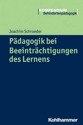 Cover of Padagogik Bei Beeintrachtigungen Des Lernens