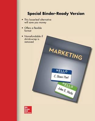 Book cover for Loose Leaf Marketing with Connect Access Card