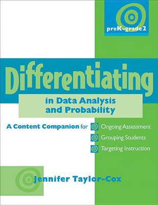 Book cover for Differentiating in Data Analysis & Probability, Prek-Grade 2