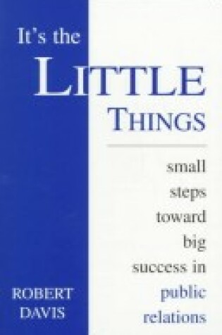 Cover of It's the Little Things