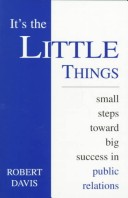 Book cover for It's the Little Things
