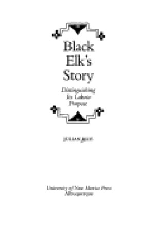 Cover of Black Elk's Story Rh