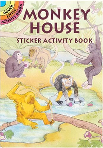 Book cover for Monkey House Sticker Activity