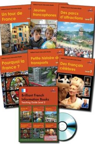 Cover of Brilliant French Information Books pack - Level 3