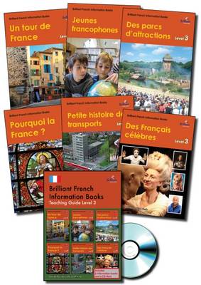 Book cover for Brilliant French Information Books pack - Level 3