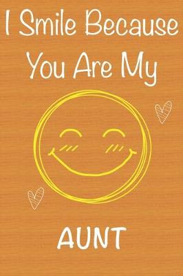 Book cover for I Smile Because You Are My Aunt