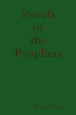 Cover of Proofs of the Prophets