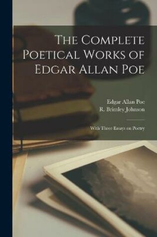 Cover of The Complete Poetical Works of Edgar Allan Poe [microform]