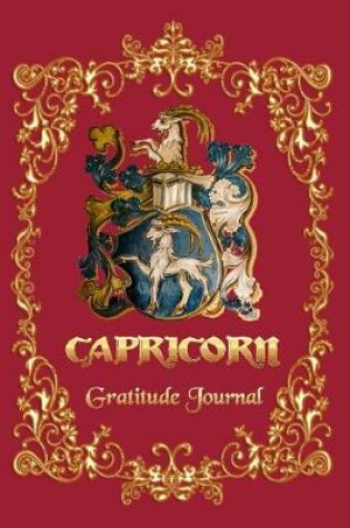 Cover of Gratitude Journal For Capricorn Horoscope