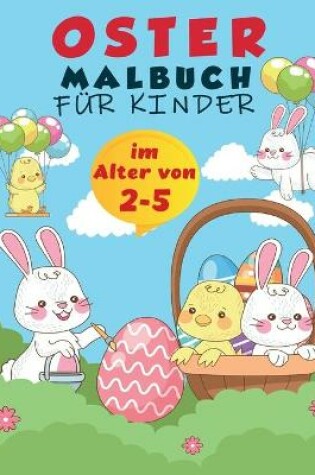 Cover of Ostern Färbung Buch für Kinder im Alter von 2-5