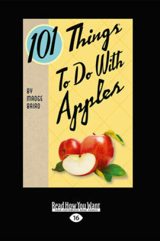 Cover of 101 Things to do with Apples