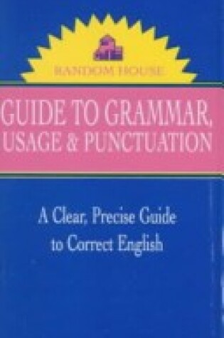 Cover of Random House Gde Grammar Usage Pckt