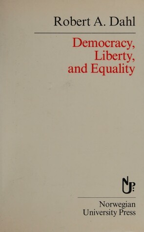 Cover of Democracy, Liberty and Equality