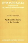 Book cover for Apollo and His Oracle in the "Oresteia"