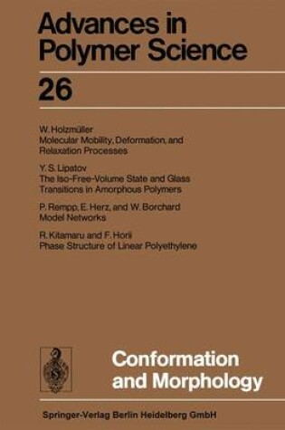 Cover of Conformation and Morphology