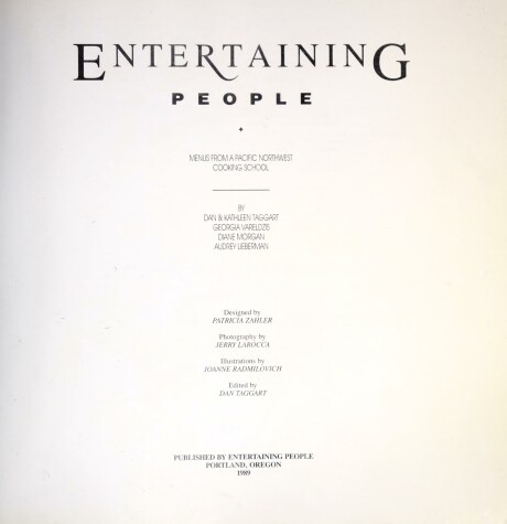 Book cover for Entertaining People